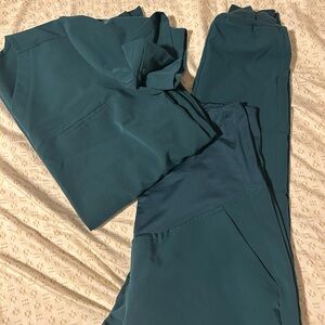 Caribbean Blue Maternity scrubs